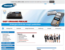 Tablet Screenshot of marczyk.com.pl